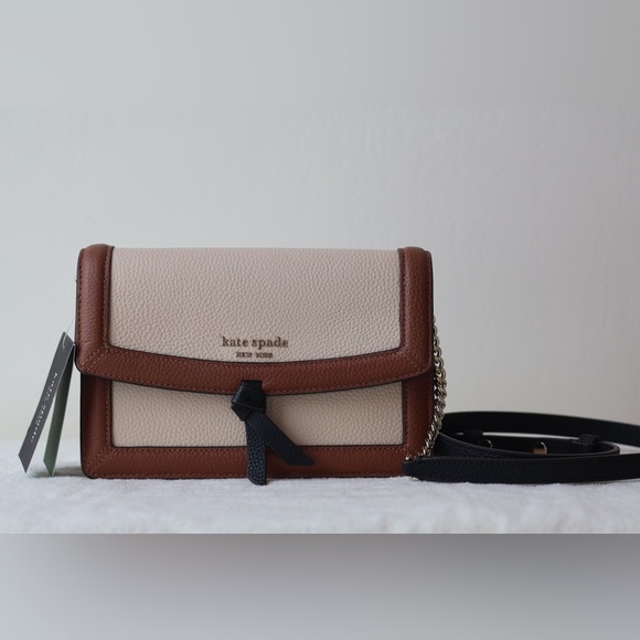 Kate Spade Knott Colorblocked Flap Crossbody bag - Picture 3 of 9